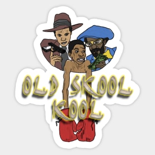 Old Skool Kool Sticker